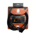 CABLE AUDIO RHINO RACY 1 XLR HEMBRA A 2 XLR MACHO 2M BK