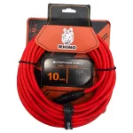 CABLE MICROFONO RHINO RMC 1024 059 XLR XLR 10M RED