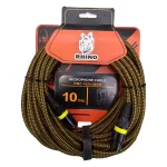 CABLE MICROFONO RHINO RMC 1024 060 XLR XLR 10M C37 SEDA BROWN