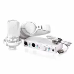 Interfaz de grabación arturia minifuse recording pack-white