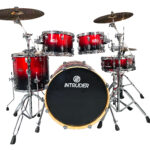BATERIA INTRUDER ARTISAN KRF BLACK RED FADE