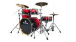 BATERIA INTRUDER ARTISAN KRF BLACK RED FADE - Imagen 2
