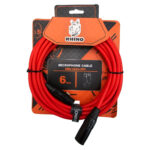 CABLE MICROFONO RHINO RMC 0624 059 XLR XLR 6M RD