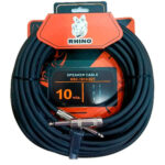 CABLE BOCINA RHINO RSC 1014 021 1/4-1/4 10M BK
